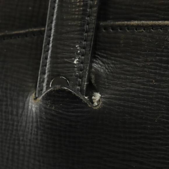 Burberry Business Bag Leather Black Gold - Picture 10 of 16